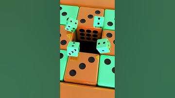 "Rolling Dice on Loop | Made in Blender 3D #asmr  #shorts  #blender  #games  #cartoon