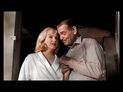 Marilyn Monroe Clark Gable Misfits 1961 Scene Colorized Remastered 4k 