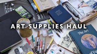 FRESH ART HAUL – Art Supplies I Bought in the Last Three Months plus What I Got for Christmas!