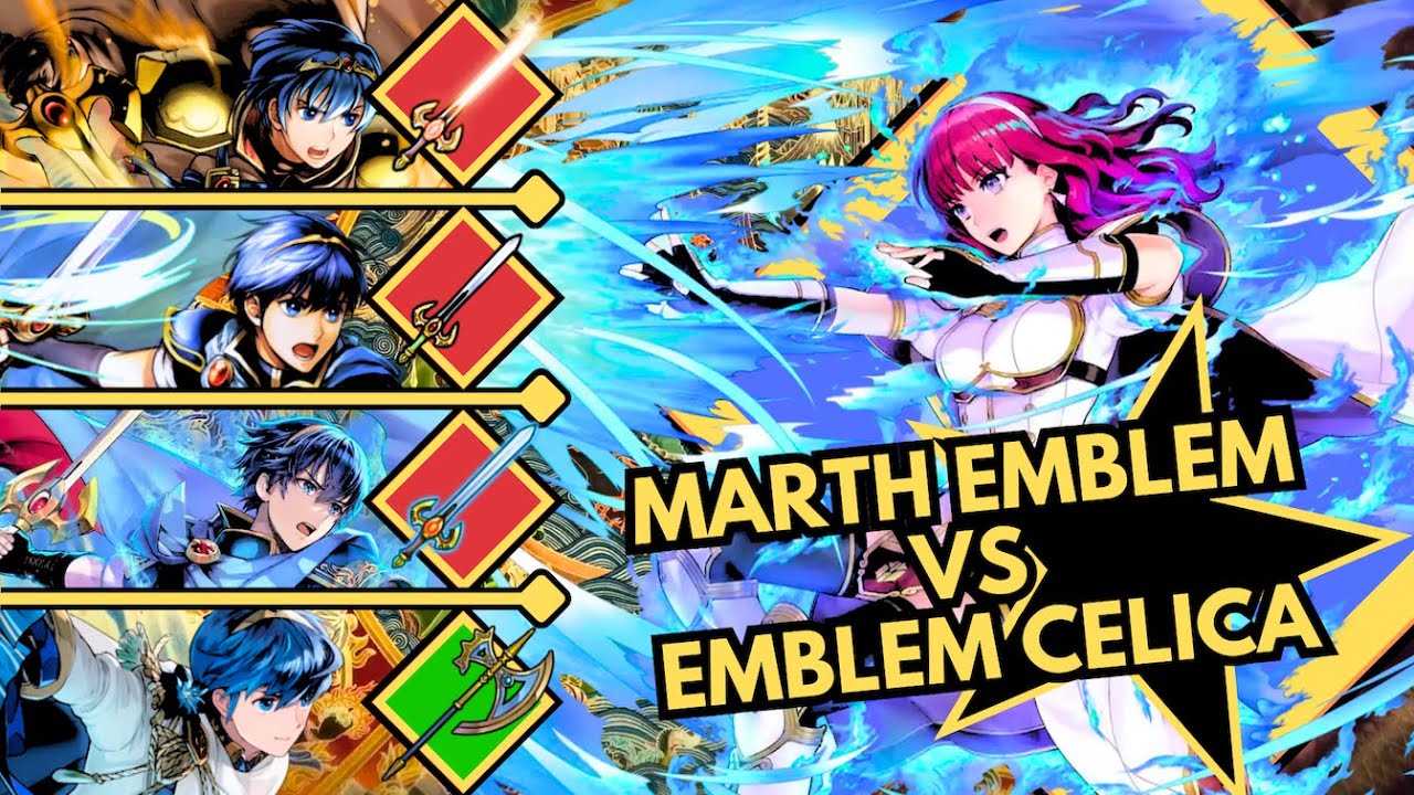 【FEH】MARTH TAKES CARE OF CELICA! Marth Emblem vs. ABYSSAL Emblem Celica