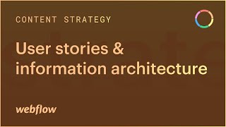 Content strategy: User stories & information architecture — The Freelancer's Journey (Part 9 of 43)