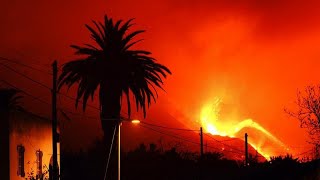Eruption à La Palma : 3 500 habitants confinés après la destruction d'une cimenterie par la lave