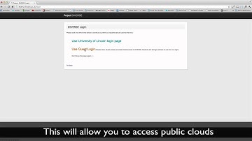Logging into DIVERSE using the Guest Login