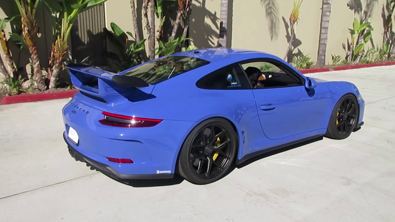 Maritime Blue Porsche 911 GT3 w/ HRE Wheels YouTube