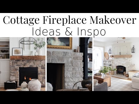 Video: Cottage Fireplace Makeover Ideas | Fireplace Design Ideas