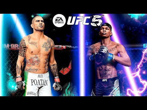 UFC 5 Alter Ego Alex Pereira Debut vs Israel Adesanya - YouTube
