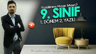 9.SINIF 1.DÖNEM 2.YAZILI SINAVI  COĞRAFYA (TEST-PDF)