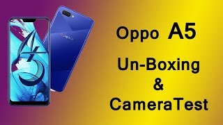 oppo a5 unboxing with camera test