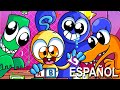 Baby Long Legs en Rainbow Friends - Poppy Playtime Animación