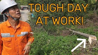 A Challenging Day Working on the Hills!