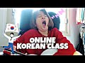 KOREAN ONLINE LESSON be like: