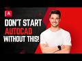 First Things to Do in AutoCAD | Basic Settings Guide