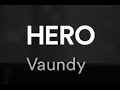 HERO/Vaundy/only audio