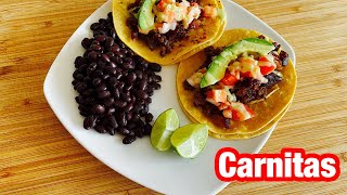 Carnitas on the RTB 380 recteq Bullseye