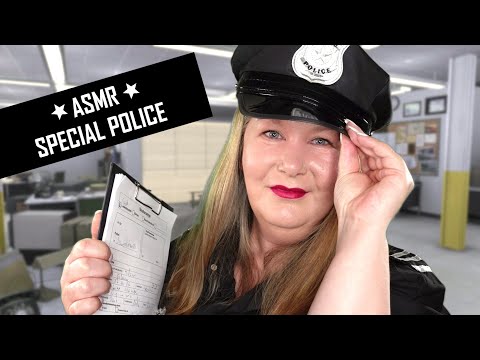 ►ASMR SPECIAL POLICE ROLEPLAY◄ Ich nehme deine Anzeige auf und teste Dich ★ Deutsch