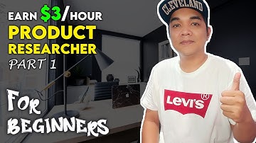 ONLINE JOBS Product Researcher Full Tutorial For Beginners Students and No Experience Work From Home