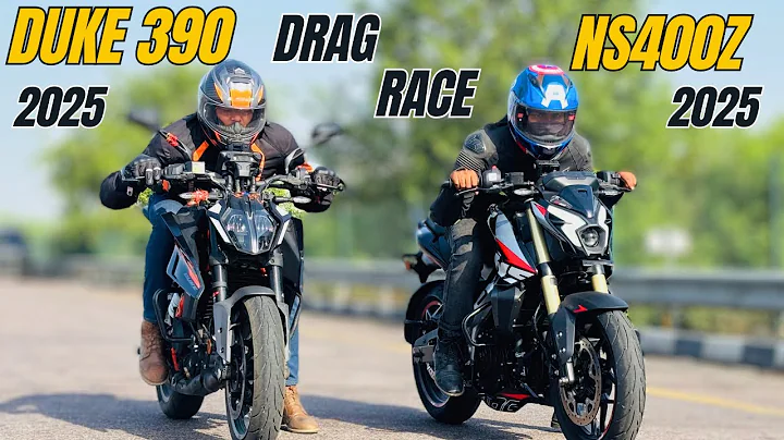 2025 Pulsar NS400Z vs Duke390 Black Drag Race | NS400Z New Record 😱 |