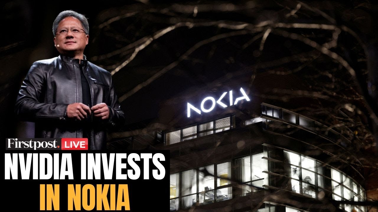 LIVE: Nvidia Just Bet $1 Billion on Nokia. Here’s Why | Vantage | Nvidia Stock | Nvidia Nokia