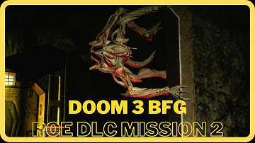 Doom 3 BFG Resurrection of Evil Mission 2 Erebus Level 2 No Commentary Walkthrough Video