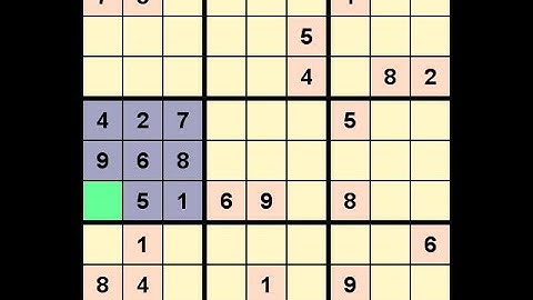 How to Solve Los Angeles Times Sudoku Expert June 5, 2021