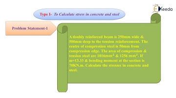Analysis of Doubly Reinforced Beams by WSM 1 - Theory of Reinforced Concrete Structures