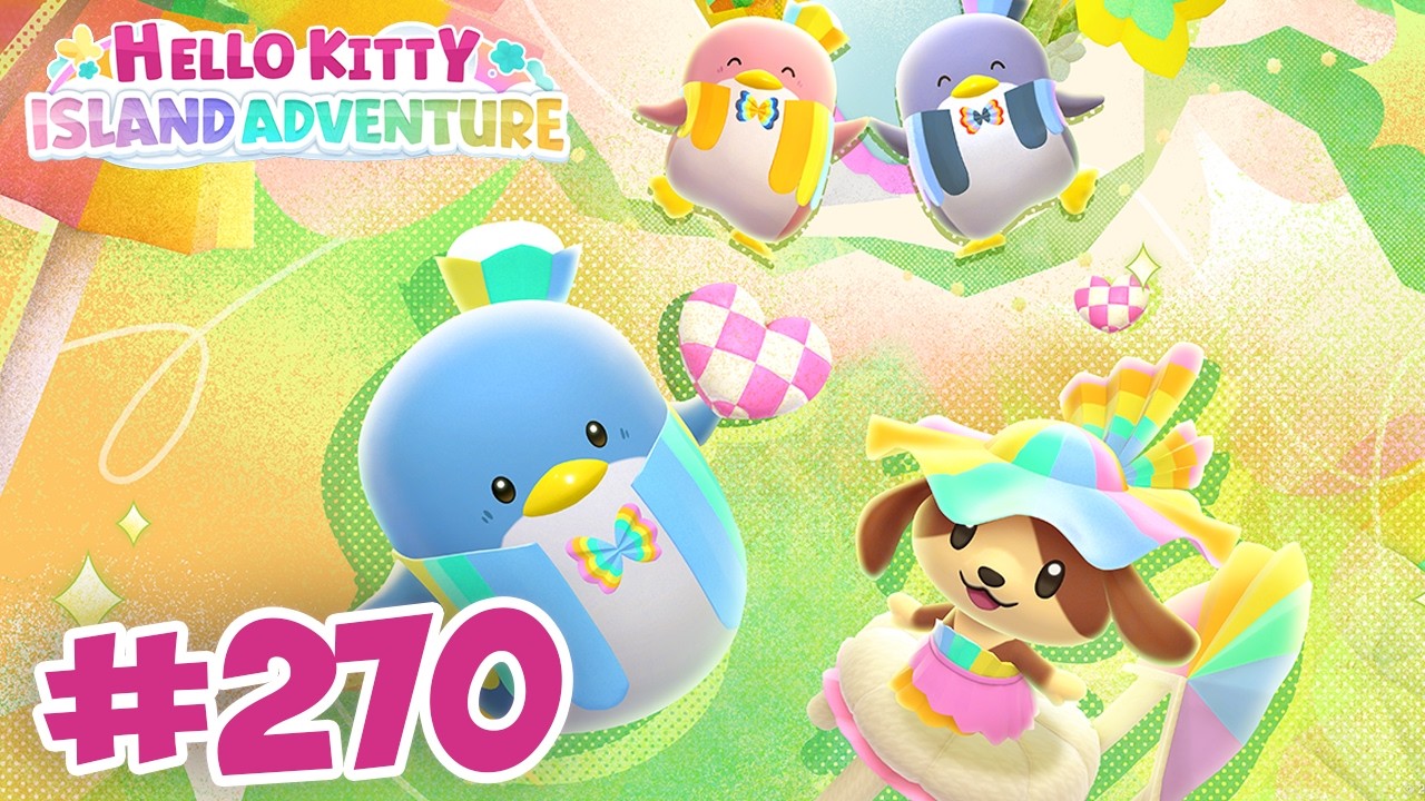Finishing Kiki house in Hello Kitty Island Adventure and Playing with Members - #270