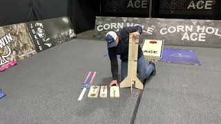 Elite Cornhole Scoreboard Assembly