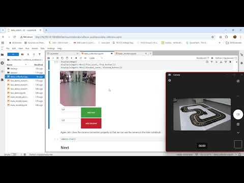 JetBot Data Collection for Collision Avoidance (Jetson Orin Nano)