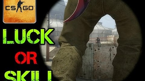 CSGO -  Luck OR Skill?  "Awp Threw Legs?"  #9