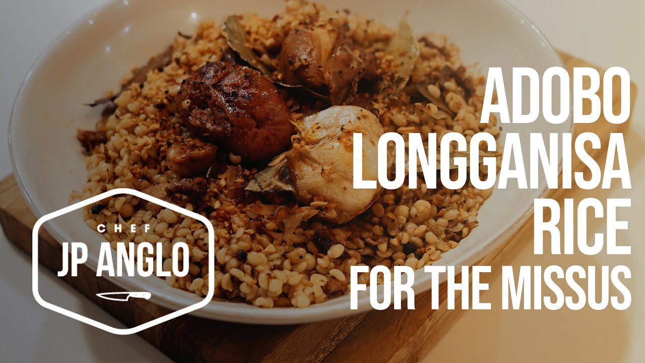 The wife was craving for adobo. Adobong Longganisa & chicken rice. Kaon