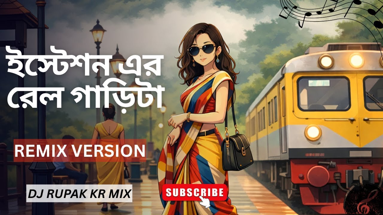 Istation Er Rail Gari Ta | Bangla Folk Remix | Desi EDM Version | DJ Rupak KR