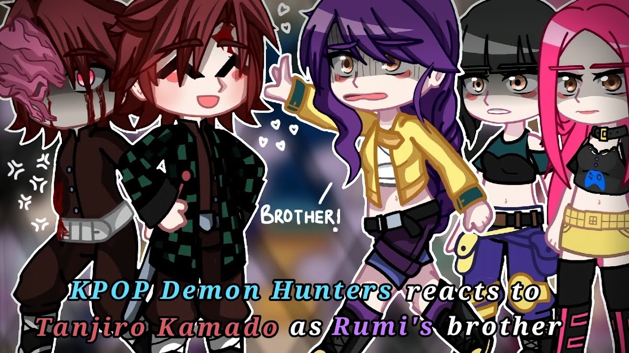 Kpop Demon Hunters reacts to Tanjiro as Rumi's brother || KPOP Demon Hunters X Demon Slayer || ANGST