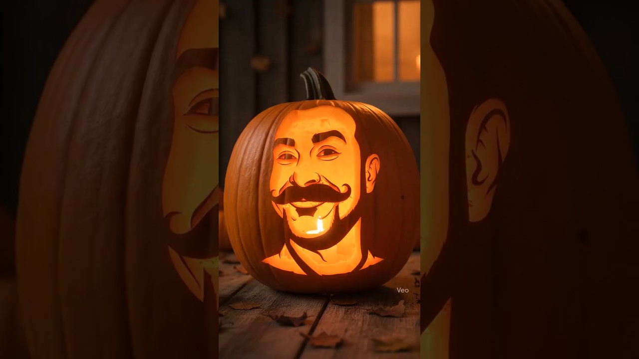 Turn your selfie into a pumpkin 🎃