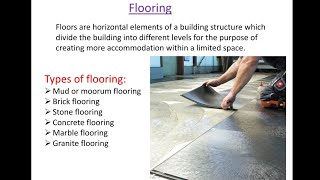 floorings | types of floorings | civilengineering