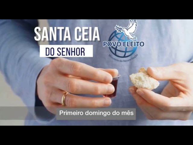 Acompanhe nossos cultos live pelo nosso canal