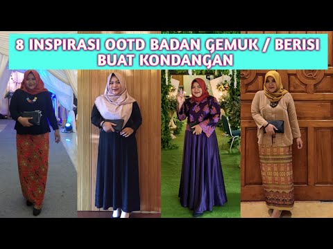 #OOTD - 8 INSPIRASI OOTD CEWEK GEMUK / BERISI BUAT KONDANGAN