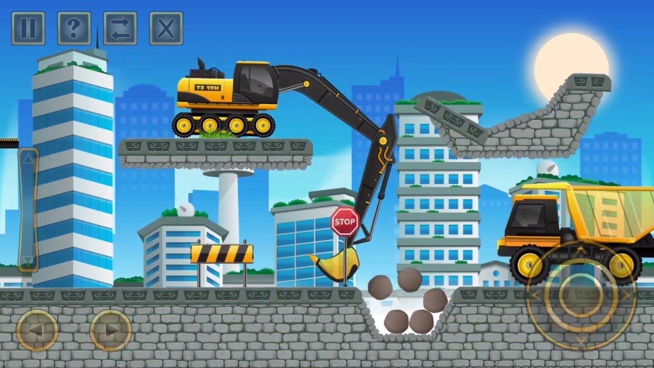 Construction City 2 - Truck,Crane - The Forest Walkthrough |Android Gameplay| Droidnation