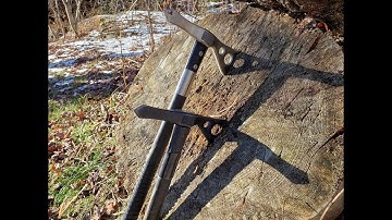 Throwing tomahawks. SOG fast hawk and tactical hawk/ quick how to on throwing hawks.