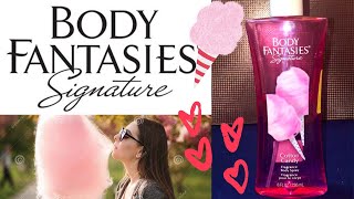 Body Fantasies Cotton Candy mist ريفيو عن ميست كوتون كاندي من بادي فانتازيس