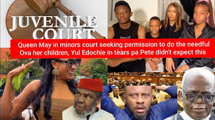 Queen May in minors court seeking permission to do the needful Yul Edochie in tèàrs Pete Edochie cry