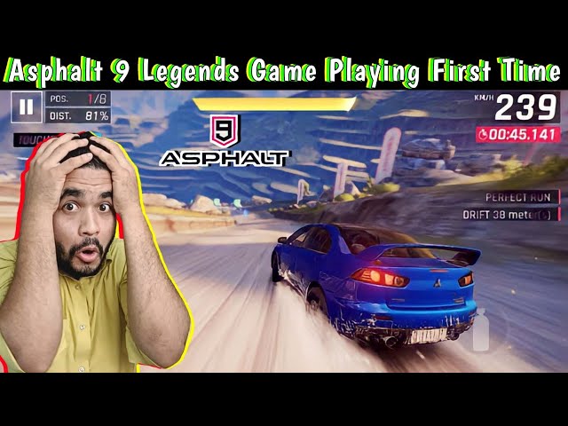Playing Asphalt 9 For First Time 