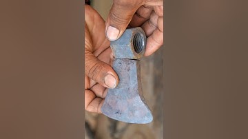 make an axe out of nuts