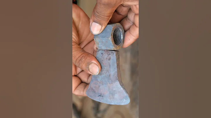 make an axe out of nuts