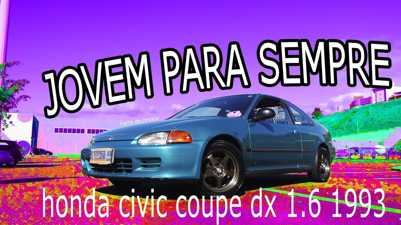 Review de Carro: Honda Civic DX Coupe 1.6 1993