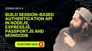 BUILD SESSION-BASED AUTHENTICATION API IN NODEJS, EXPRESSJS, PASSPORTJS, AND MONGODB | FOR BEGINNERS