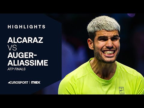 ATP FINALS - LA DÉMONSTRATION d'Alcaraz face à Auger-Aliassime en demi-finales