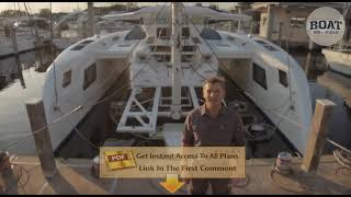 Ultimate Exploration Catamaran Build from Scratch with Plans