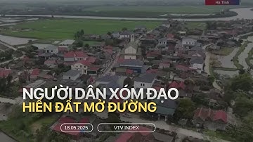 Người dân hiến đất mở đường | VTVIndex