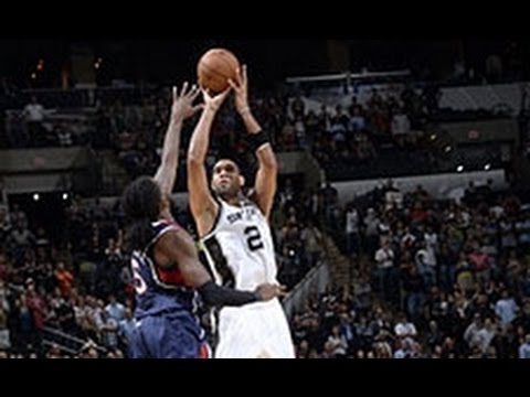 Tim Duncan Hits the Game-Winner to Beat the Hawks!