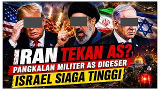 IRAN Pressures US | Military Bases Relocated | Israel on High Alert